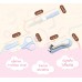 Best-BB ชุดกรรไกรตัดเล็บเด็กเล็ก 3 ชิ้น-สีฟ้า